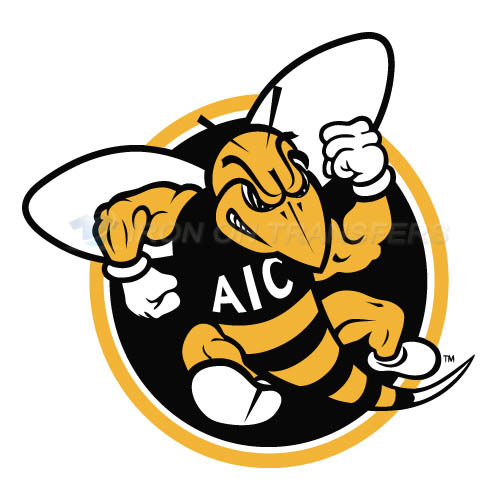AIC Yellow Jackets 2009-Pres Alternate Logo6 Iron-on Transfers (Heat Transfers) N3691